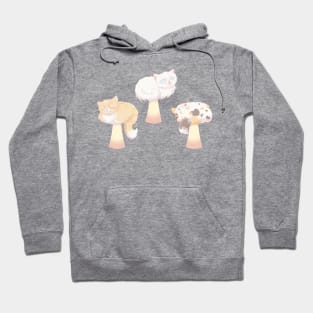 Mushroom Cats Hoodie